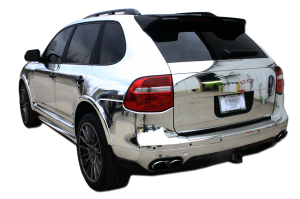 Chrome Wraps New Orleans Porche Cayenne Big Daddy Wrap