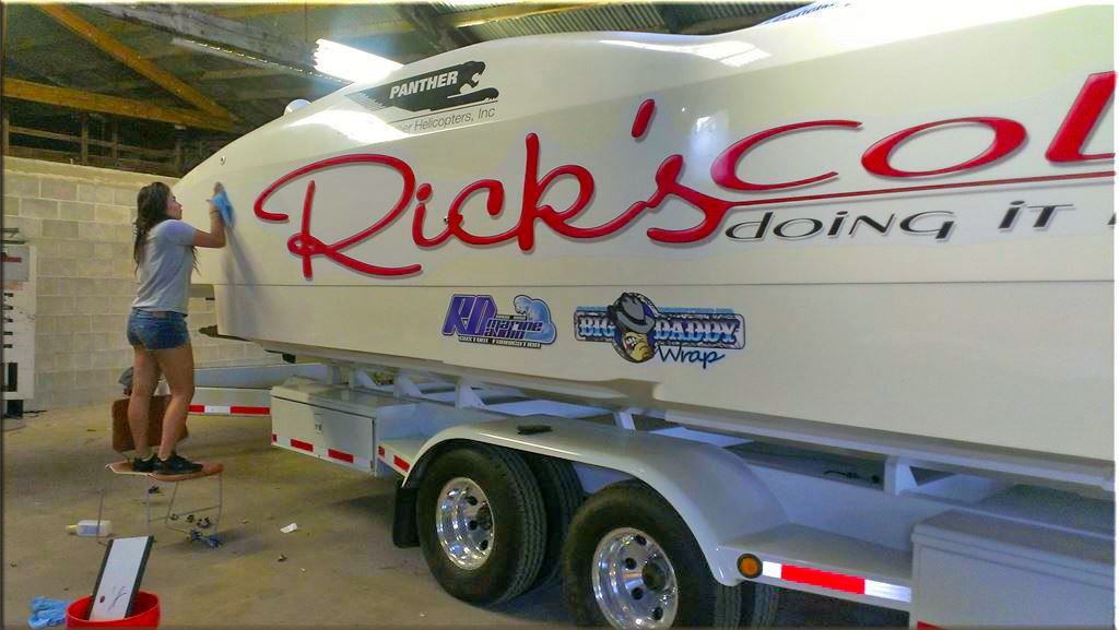 Big Daddy Wrap Boat Wraps Marine Sticker Decal Business Signs